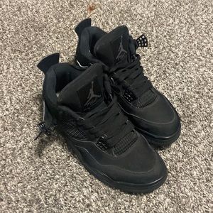 Black Cat Jordan 4s